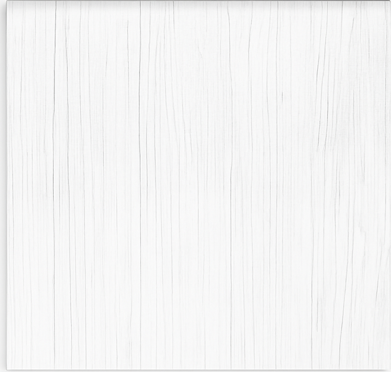 Tapis vinyle texture bois vertical blanc pur - TenStickers