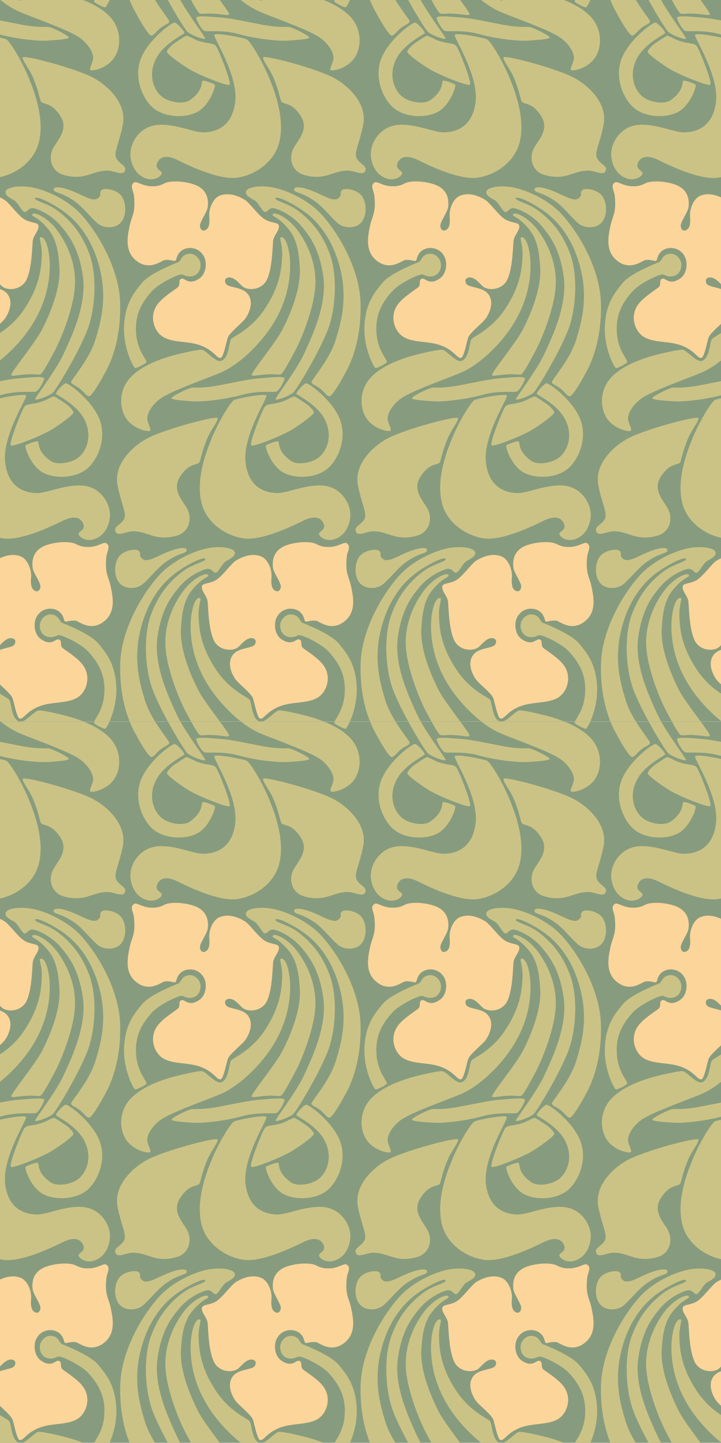 Tapis vinyle vintage motif moderne - TenStickers