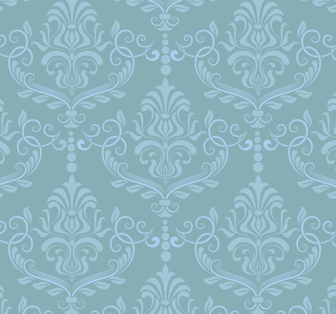 Tapis vinyle vintage baroque élégant et stylé - TenStickers