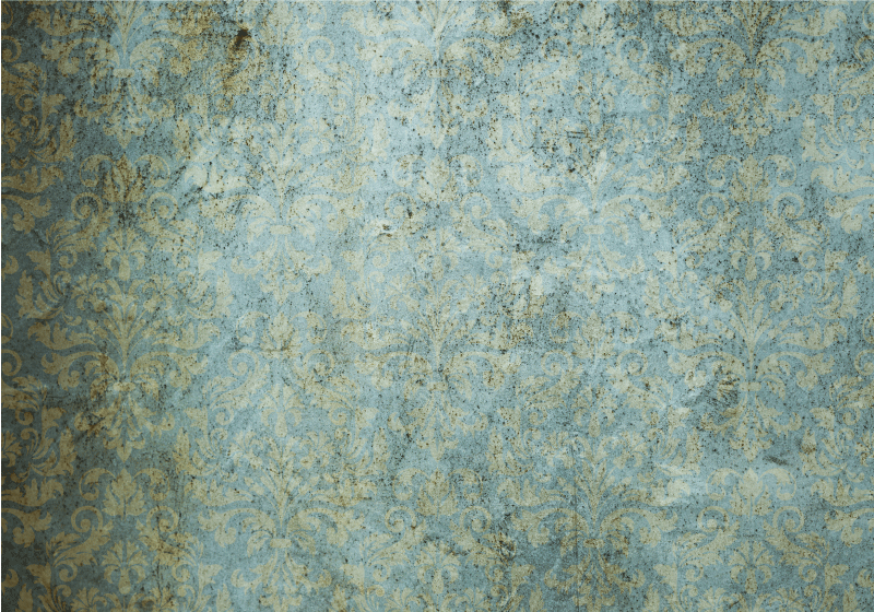 Tapis vinyle vintage ornements antiques style vintage - TenStickers