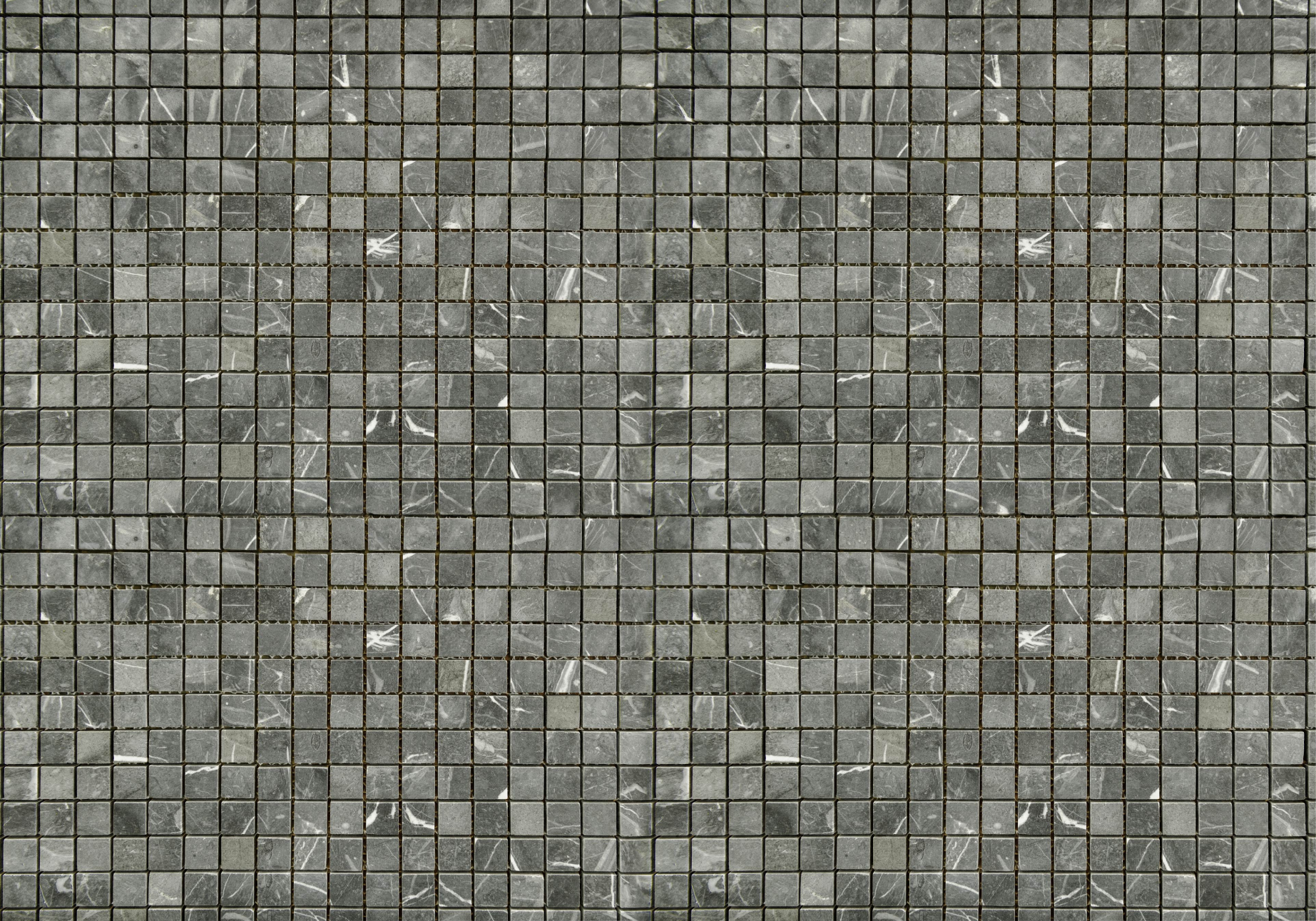 Tapis vinyle texture carreaux noirs - TenStickers