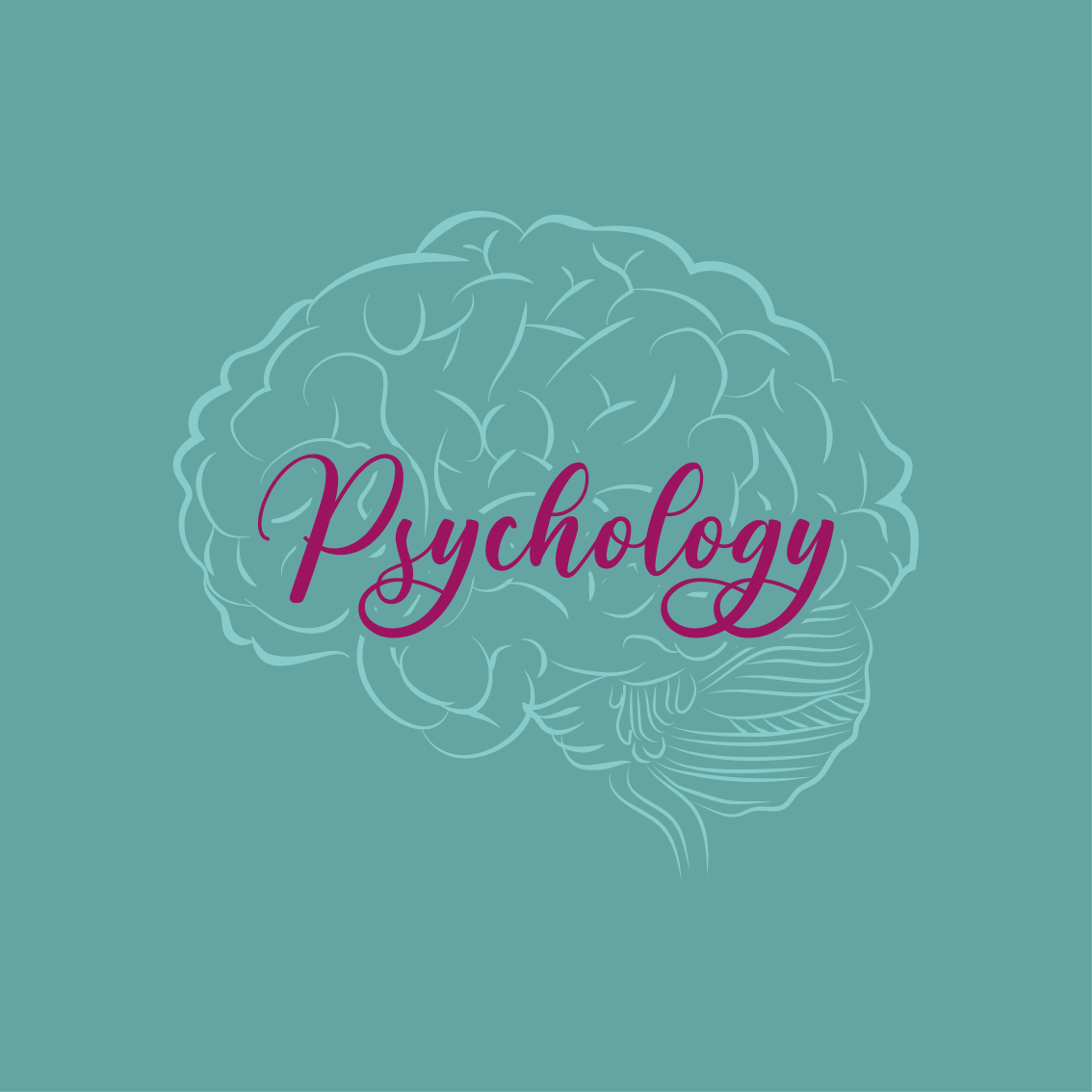 Tapis vinyle citation cerveau de psychologie - TenStickers