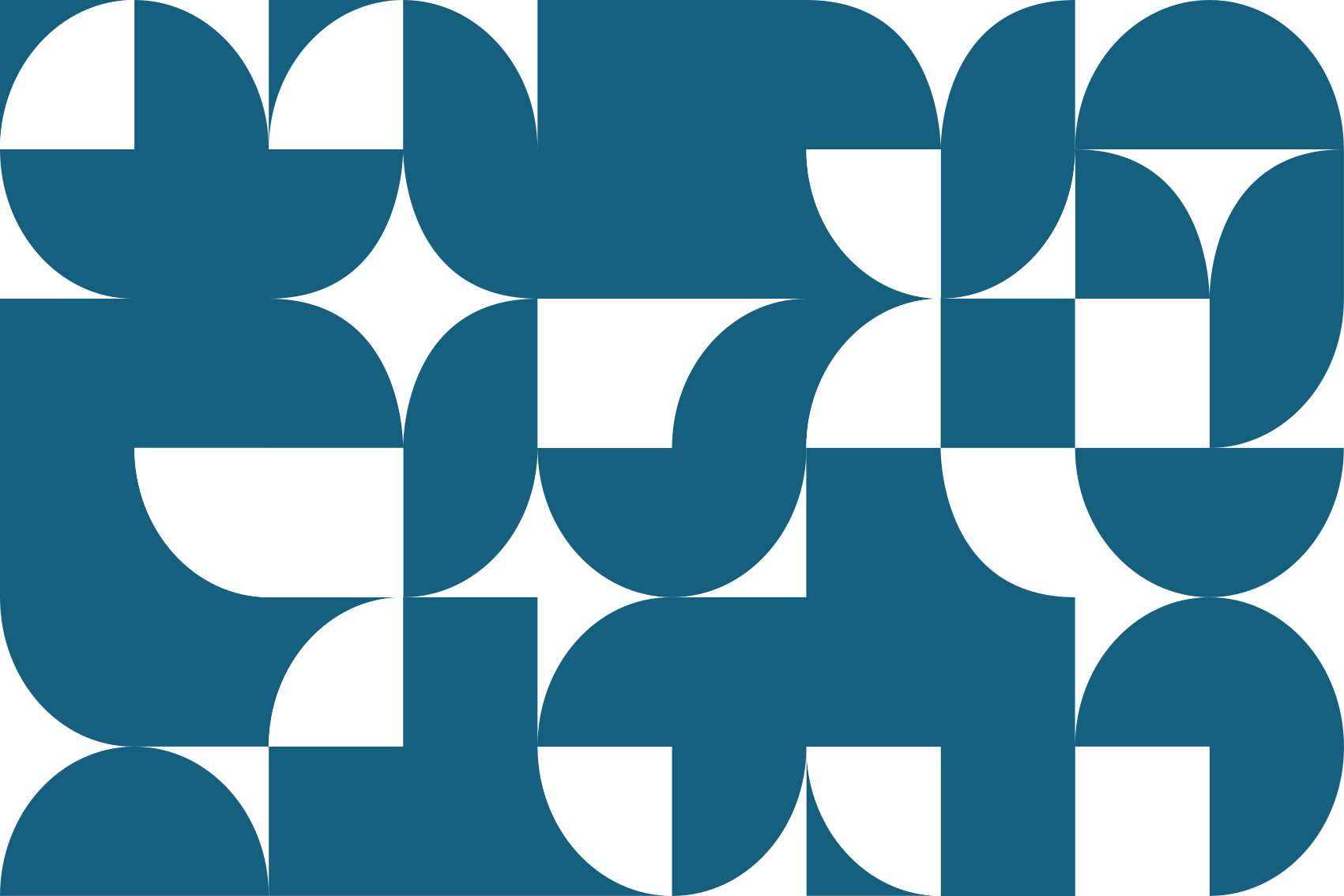 Tapis vinyle géométrique motif art géométrique bleu - TenStickers