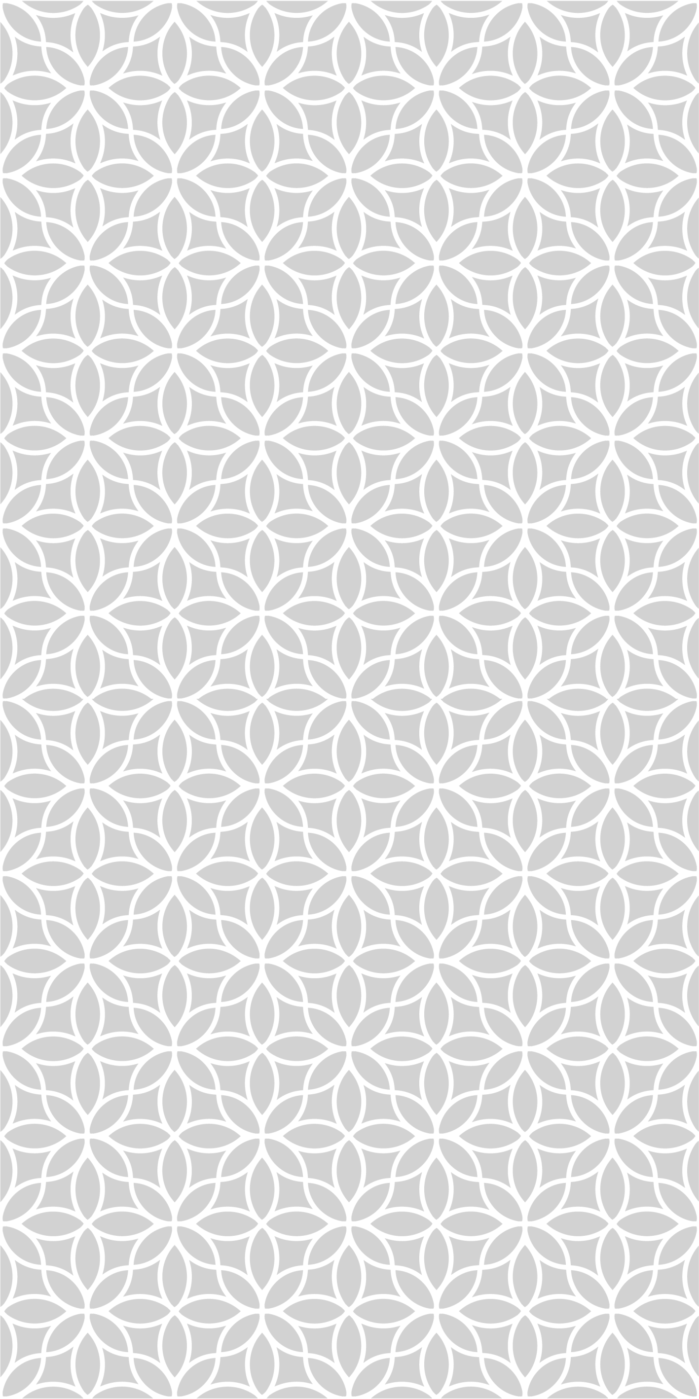 Tapis vinyle salon motif moderne gris et blanc - TenStickers