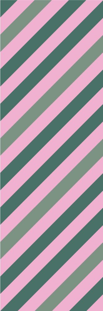 Tapis vinyle salon bloc de couleur rose et vert pastel - TenStickers