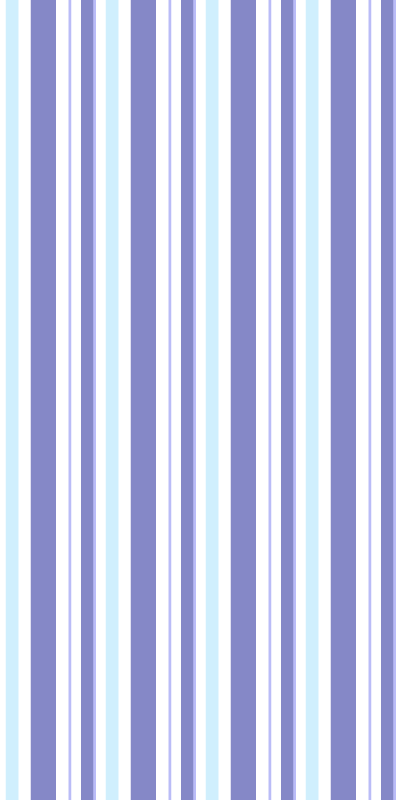 Tapis vinyle couloir rayures verticales bleues fines - TenStickers