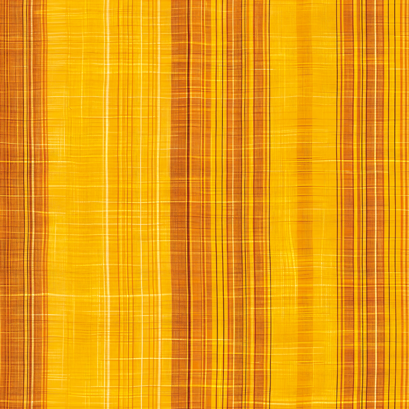 Tapis vinyle jaune motifs rayés de tournesols - TenStickers