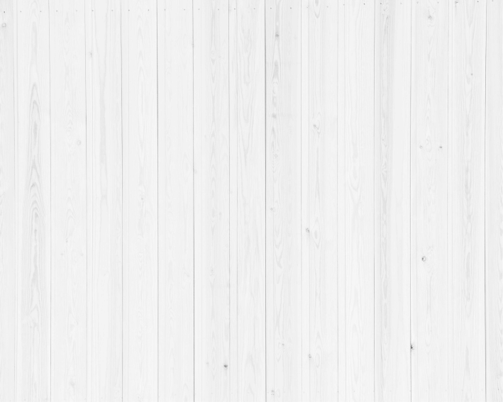 Tapis vinyle blanc motif bois hamptons - TenStickers