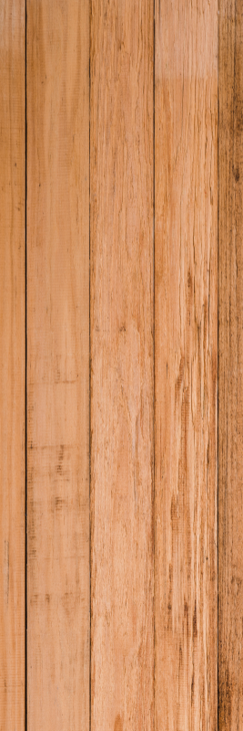 Tapis vinyle marron planches en bois brut usé - TenStickers