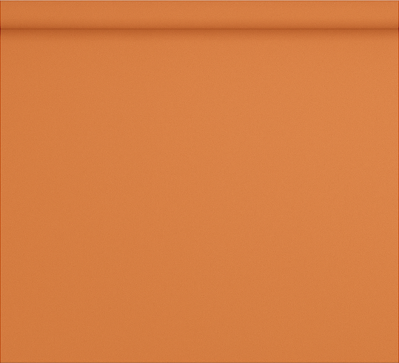Tapis vinyle orange couleur unie chaude - TenStickers