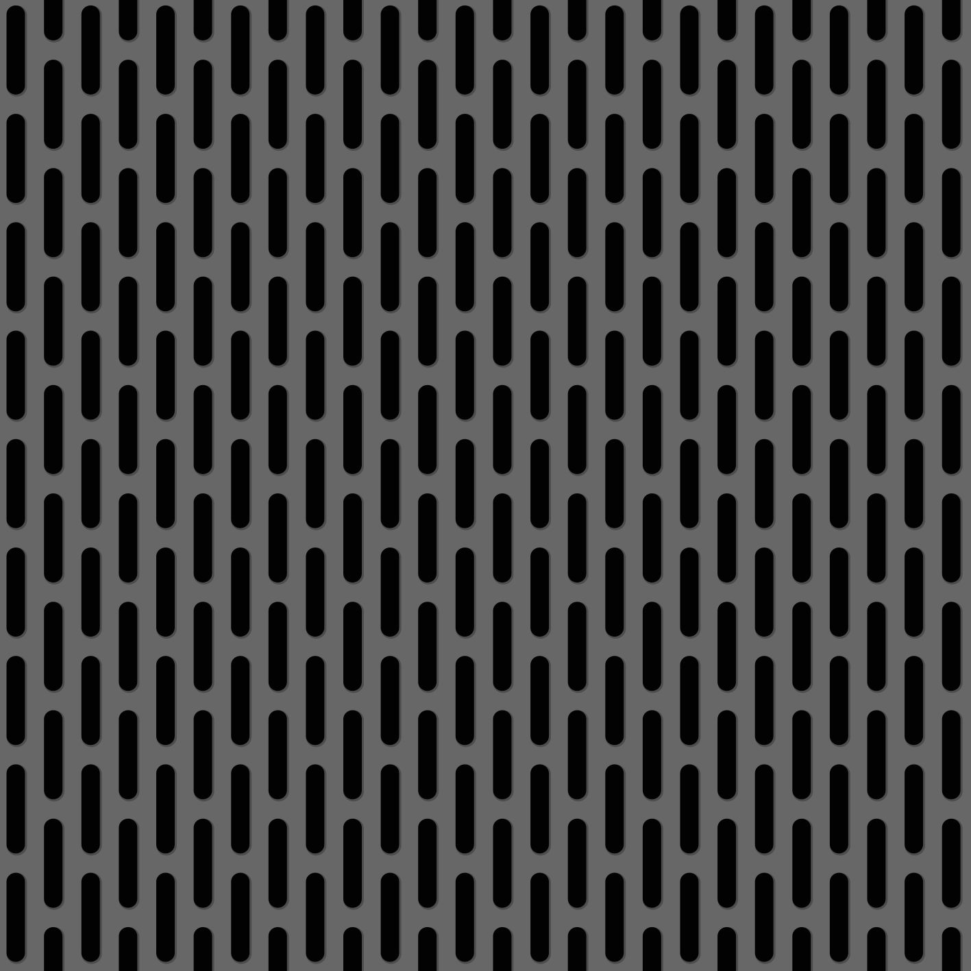 Tapis vinyle noir grille métallique noire - TenStickers