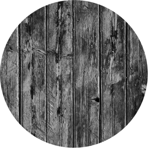 Tapis vinyle noir motif bois gris - TenStickers