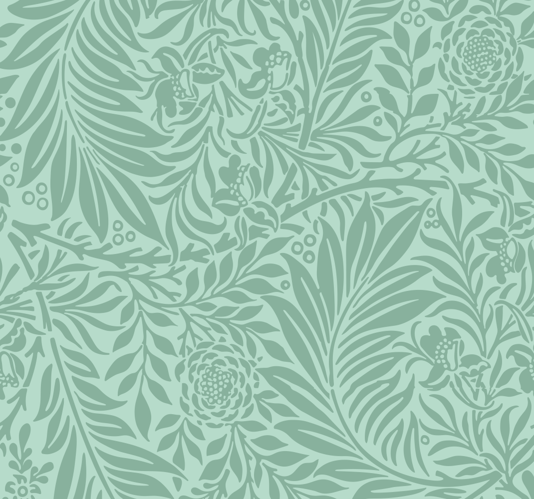 Tapis vinyle vert motif vintage vert menthe - TenStickers