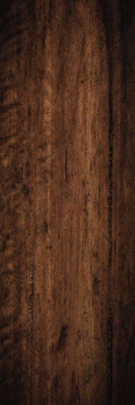 Tapis vinyle extérieur bois brut brun foncé patiné - TenStickers