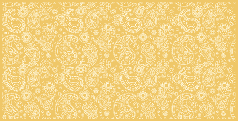 Tapis vinyle texture complexité cachemire - TenStickers