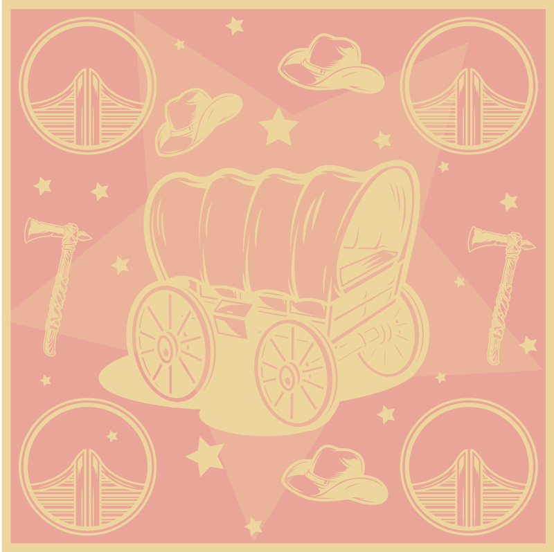 Tapis vinyle chambre bébé motifs pour nursery - TenStickers