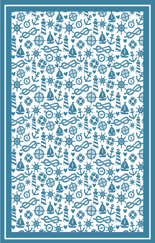 Tapis vinyle autres tapis récréation nautique - TenStickers