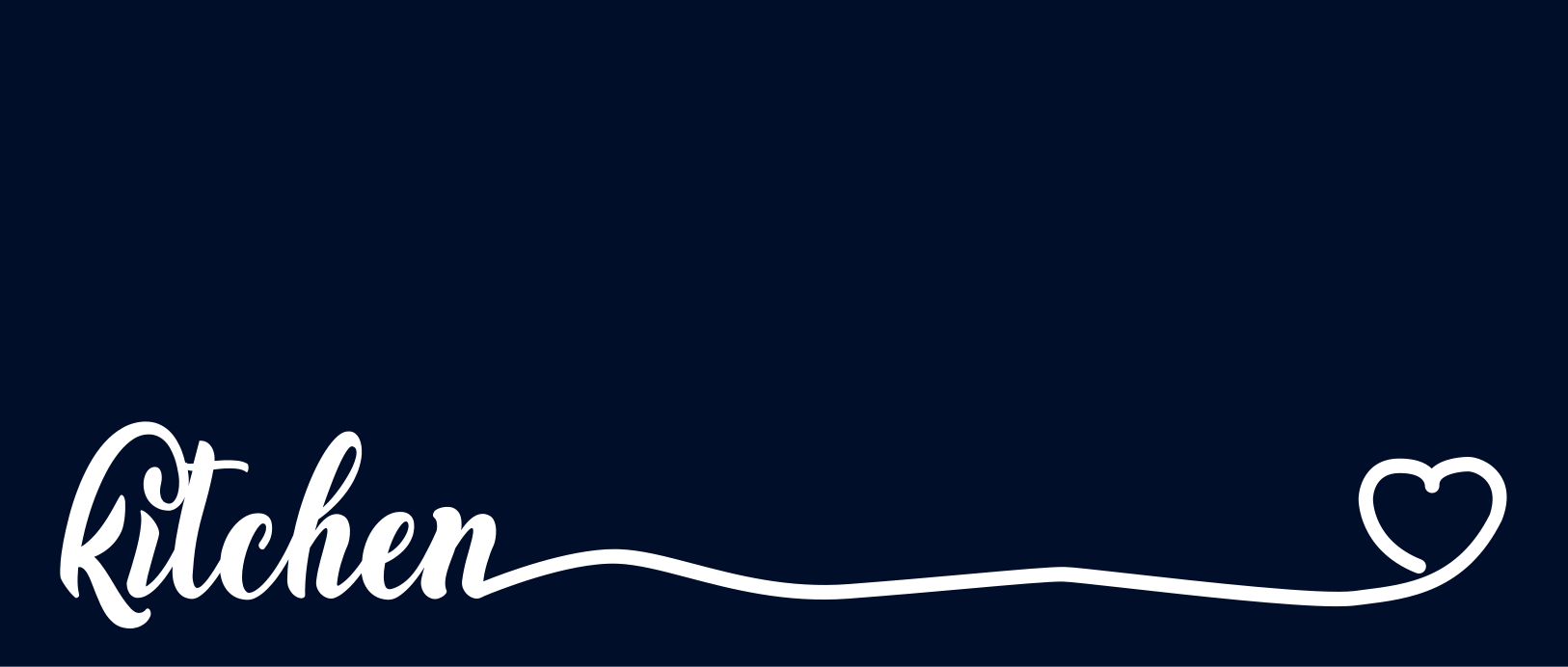 Tapis vinyle cuisine Élégance culinaire script - TenStickers