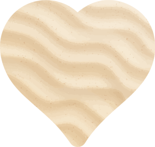 Tapis vinyle texture forme de coeur ondulé - TenStickers