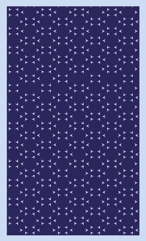 Tapis vinyle rayures motif de bandes maritimes - TenStickers