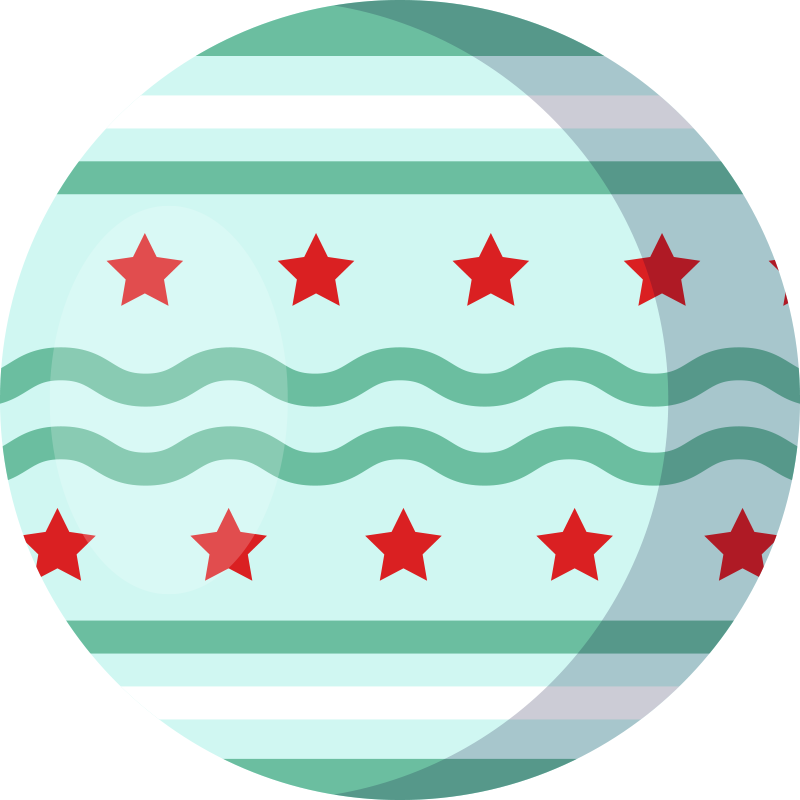 Tapis vinyle étoile Élément étoile aquatique - TenStickers