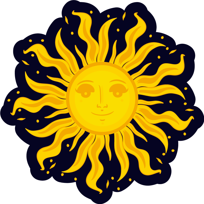 Tapis vinyle nature disposition ensoleillée - TenStickers