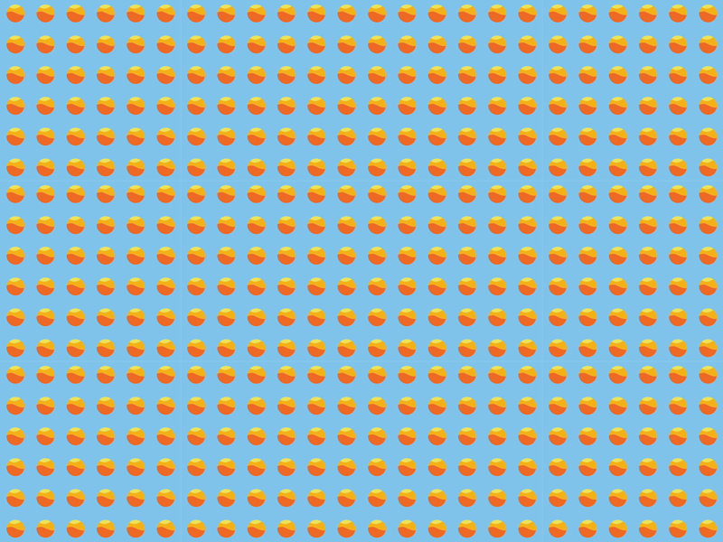 Tapis vinyle imitation parquet motif d'oranges ensoleillées - TenStickers