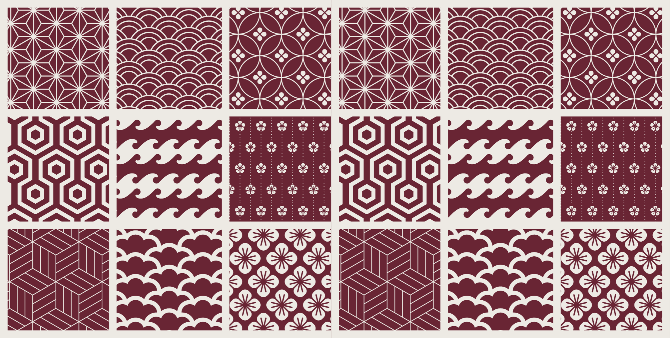 tapis vinyle carreaux Tuile rouge - TenStickers