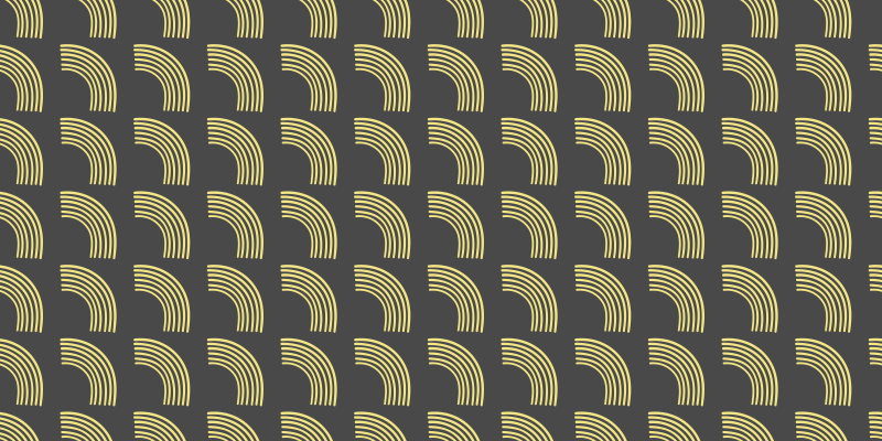 Tapis vinyle rayures motifs d'arcs géométriques - TenStickers