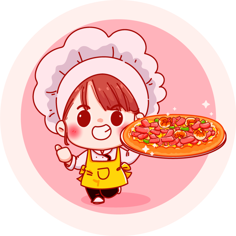 Tapis vinyle autres tapis illustration de chef joyeux - TenStickers