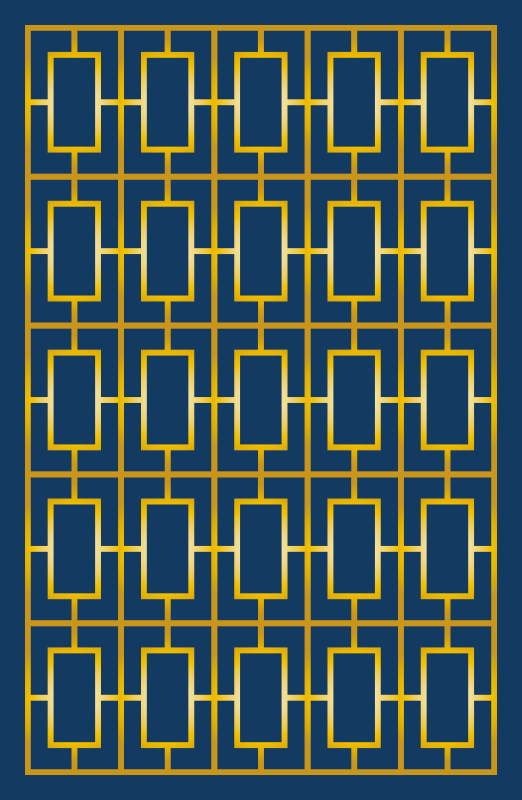 Tapis vinyle géométrique élégance géométrique - TenStickers