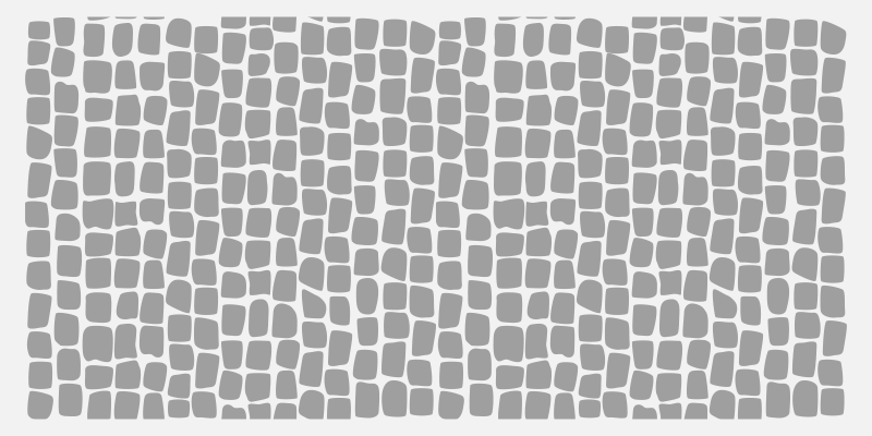 Tapis vinyle cuisine effet pavés de pierre - TenStickers