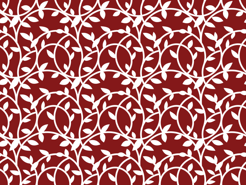 Tapis vinyle fleurs et plantes inspiration élégante - TenStickers