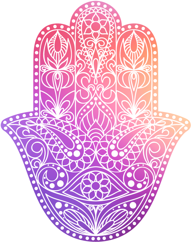 Tapis vinyle mandala design à la main - TenStickers