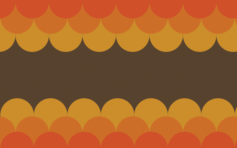 Tapis vinyle vintage rayures ondulées rétro - TenStickers