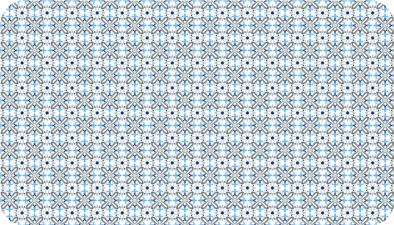 Tapis mosaique vinyle arrangement élégant d'azur - TenStickers