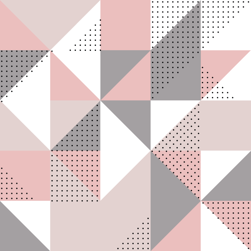 Tapis vinyle géométrique segments de couleur triangulaires - TenStickers