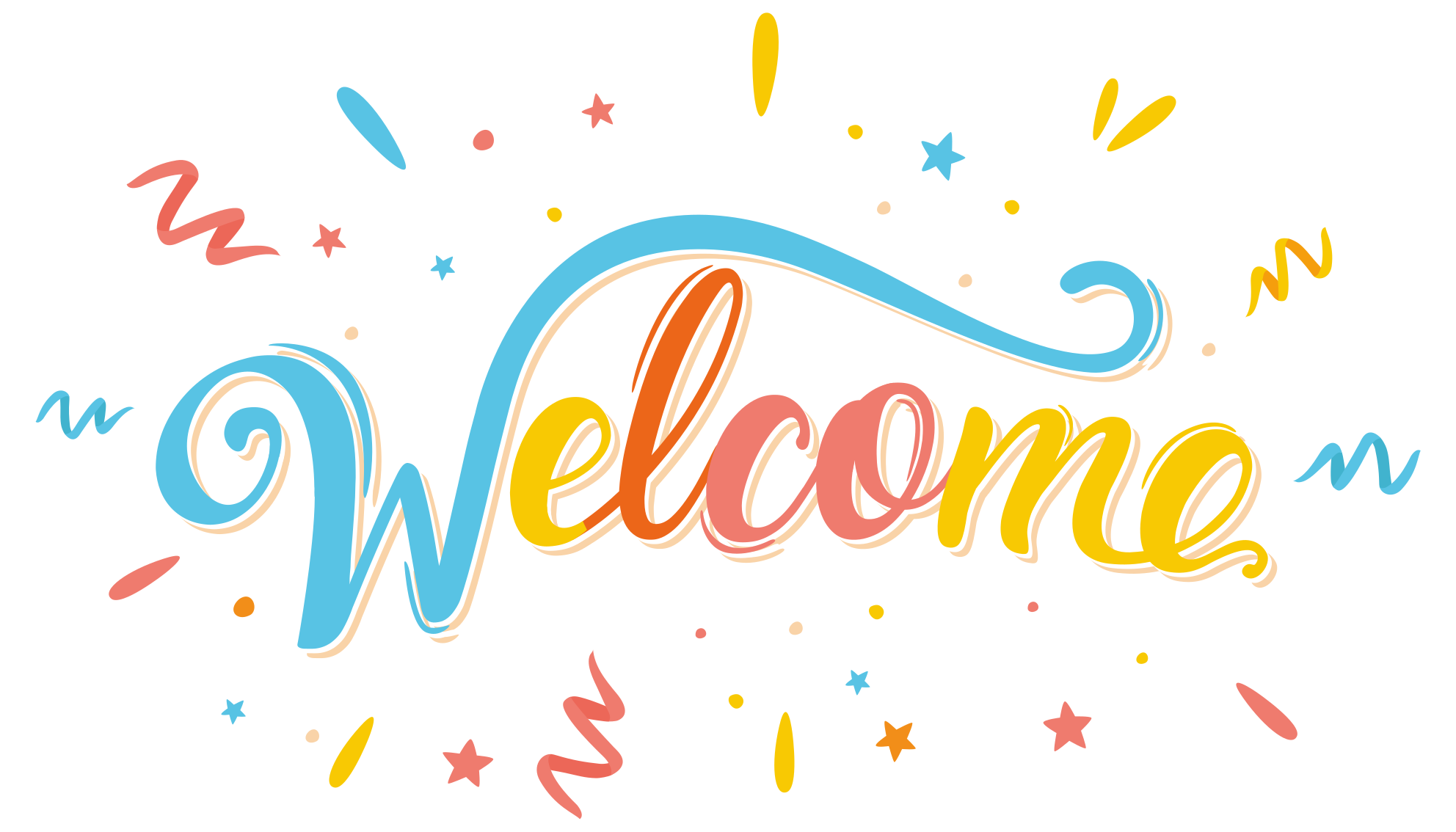 Tapis vinyle entrée bienvenue à la maison joie - TenStickers