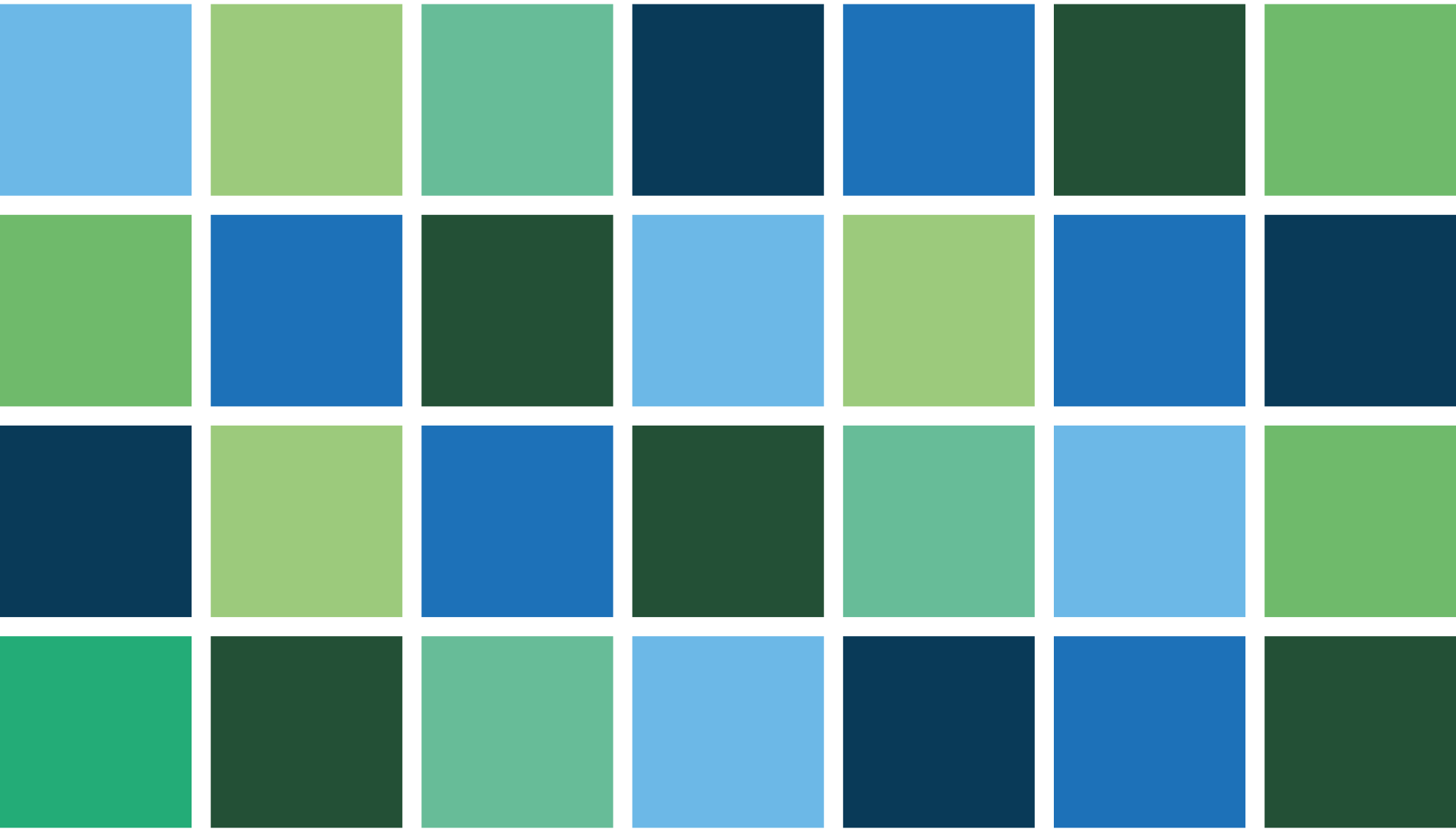 Tapis vinyle salle de bain blocs carrés colorés - TenStickers