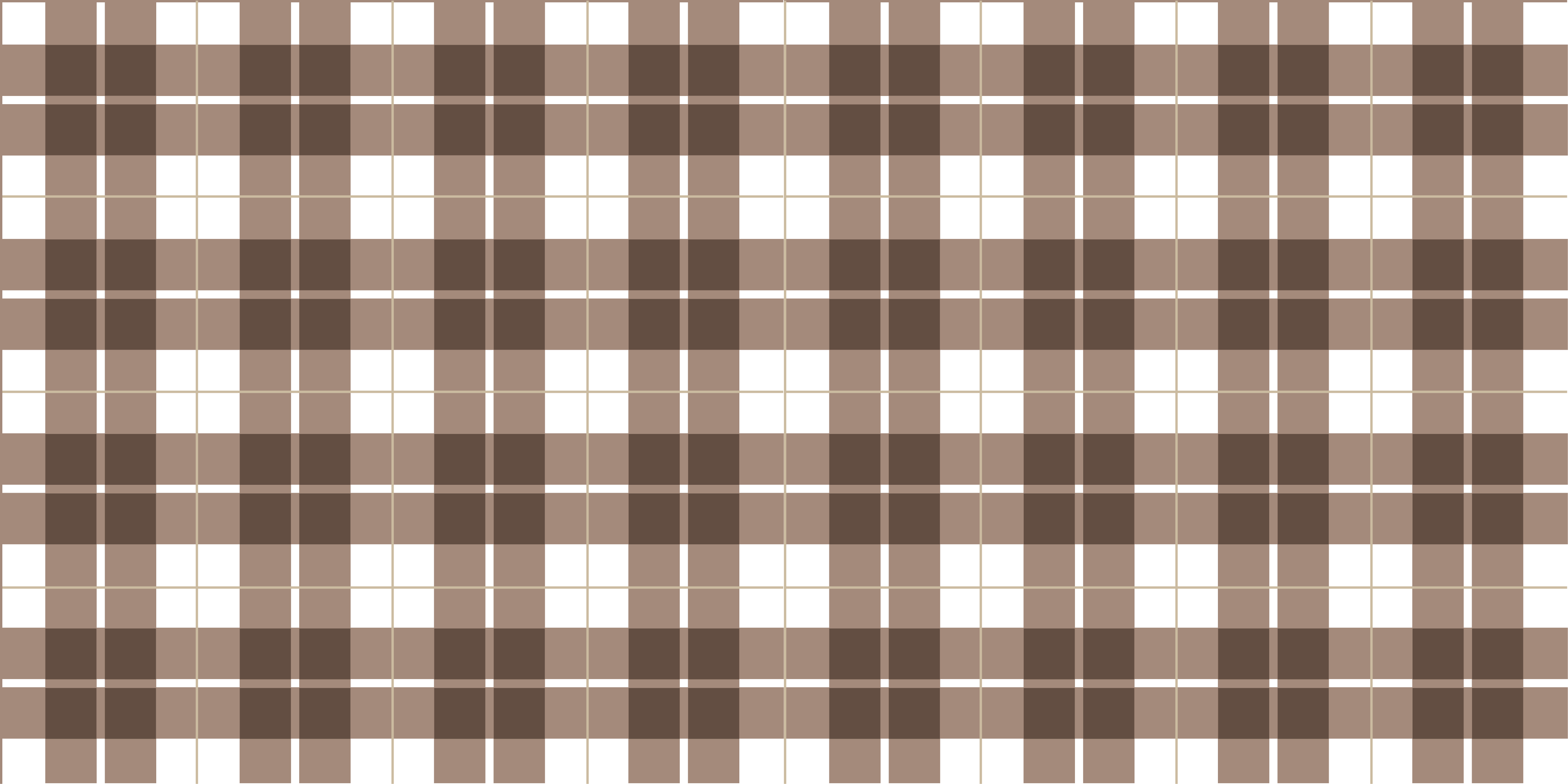 Tapis vinyle carreaux de ciment imprimé en damier marron - TenStickers