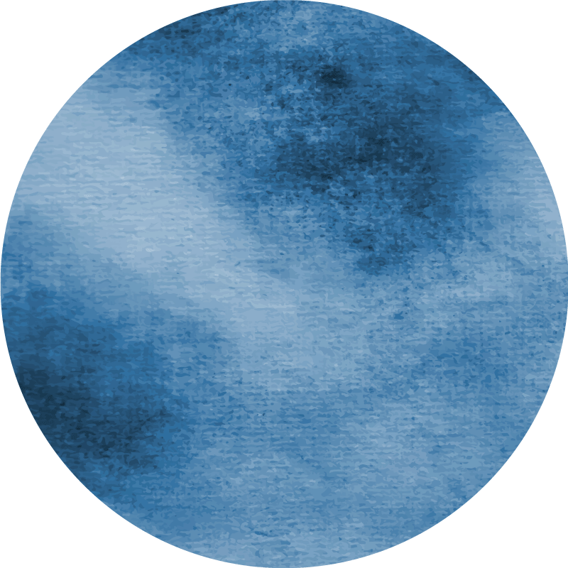 Tapis vinyle entrée tourbillon bleu profond - TenStickers