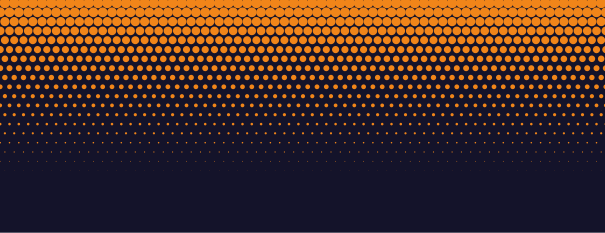 Tapis vinyle ado motif de points dégradés - TenStickers