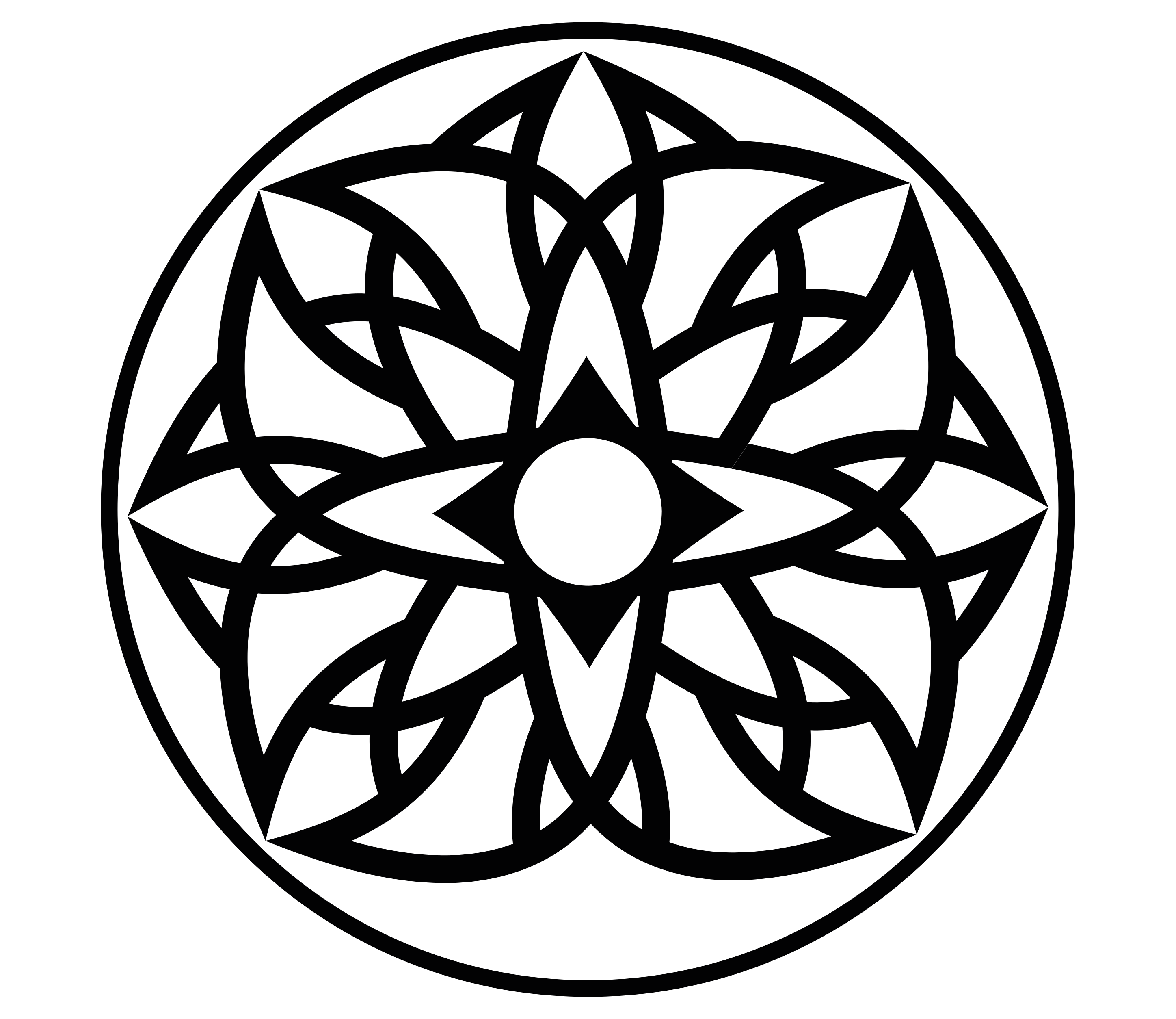 Tapis vinyle mandala conception en noir et blanc - TenStickers