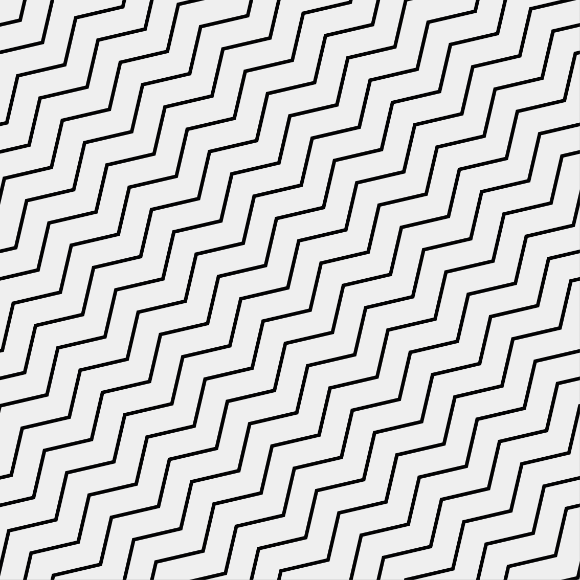 Tapis vinyle géométrique zigzag tendance - TenStickers