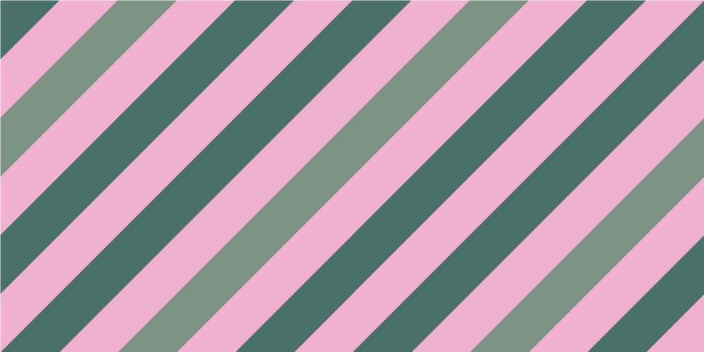 Tapis vinyle entrée rayures roses diagonales - TenStickers