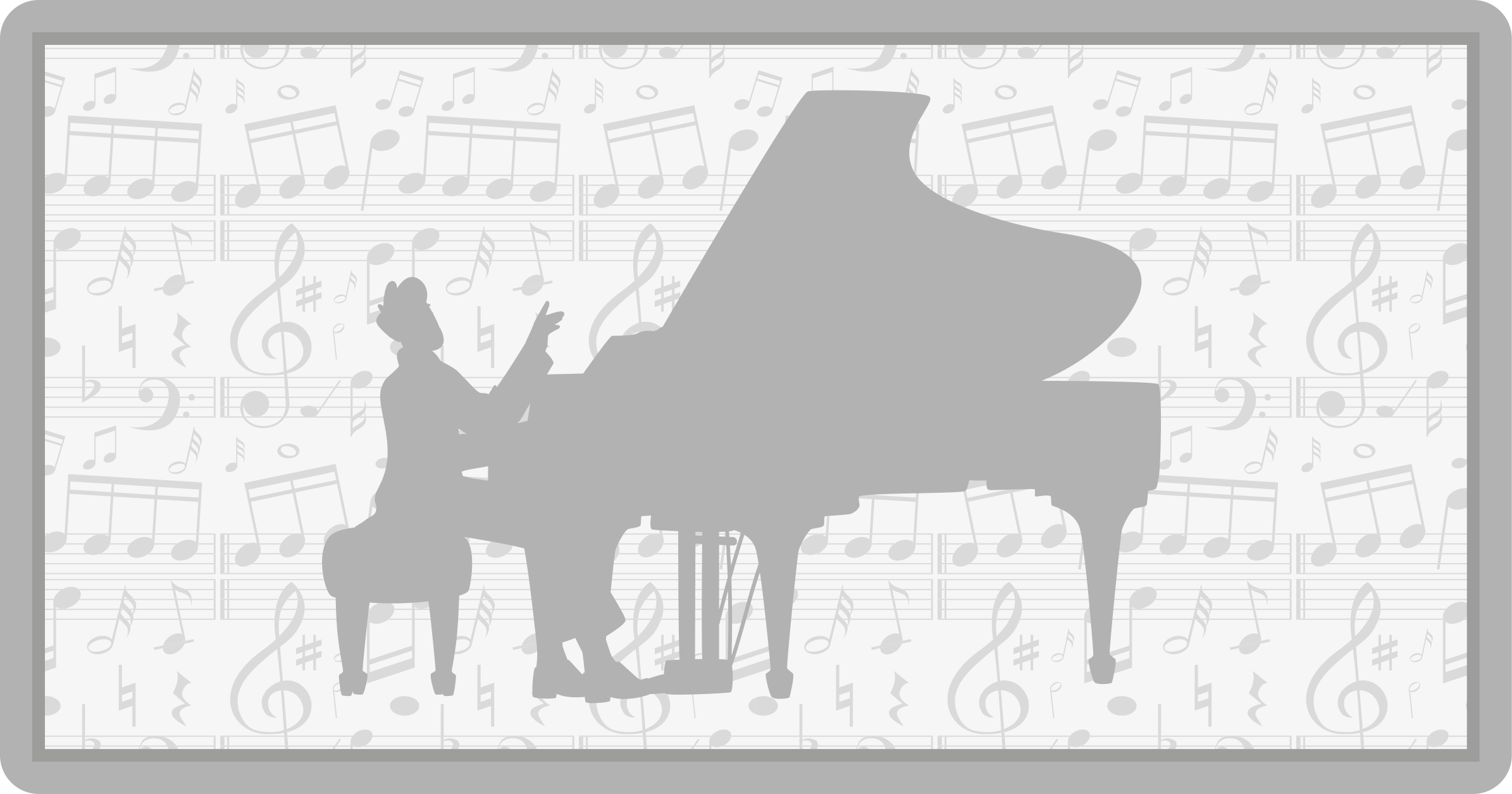 Tapis vinyle événements scène de performance musicale - TenStickers