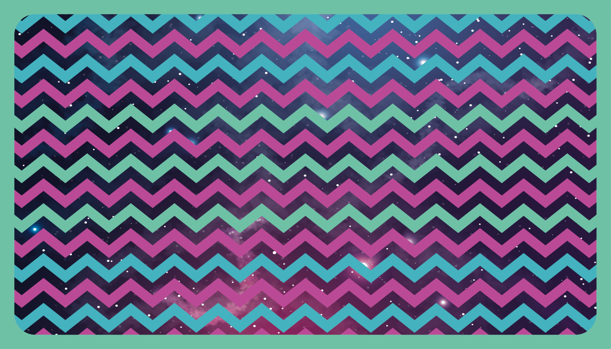 Tapis vinyle géométrique motif zigzag - TenStickers