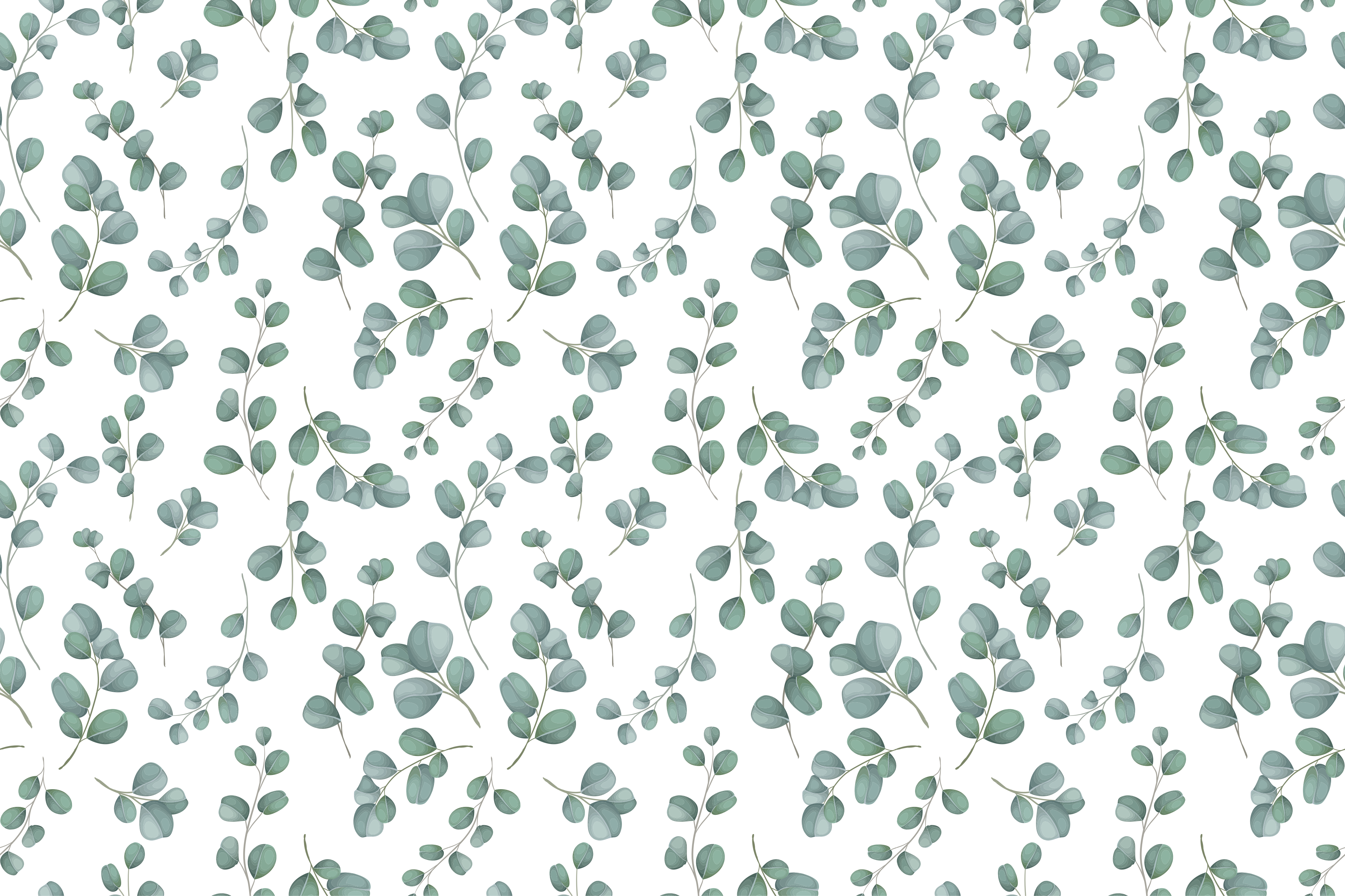 Tapis vinyle fleurs et plantes motif de verdure élégant - TenStickers