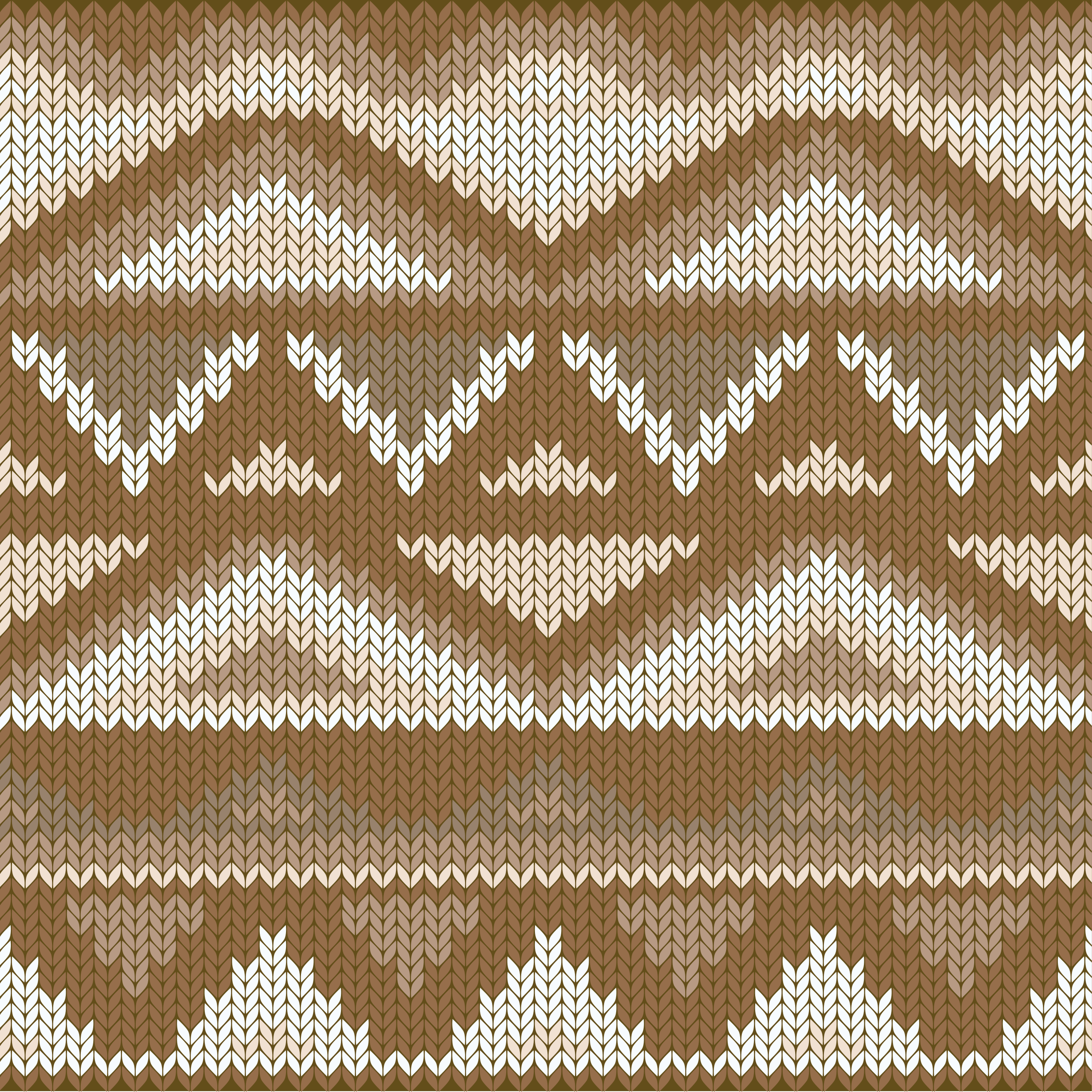 Tapis vinyle éthnique motif tricoté - TenStickers