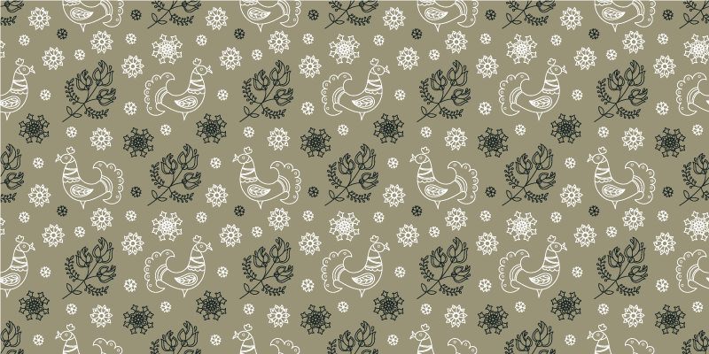 Tapis vinyle personnalisé charmants motifs animaliers - TenStickers